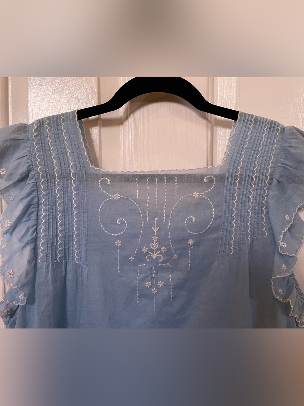 Doen Auden Top in Hyacinth L - Picture 3 of 11